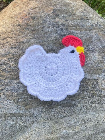 Chicken Coaster White